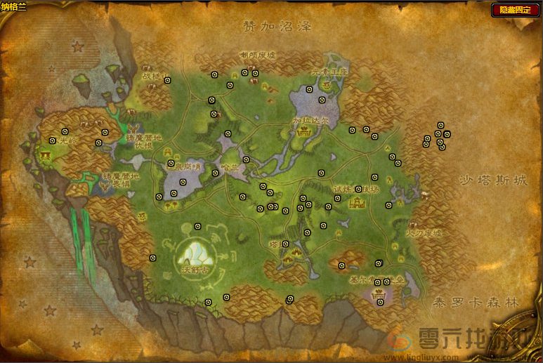 魔兽世界wlk恒金矿分布最多矿点地图位置介绍(图2) 魔兽世界wlk恒金矿分布最多矿点地图位置介绍(图2)