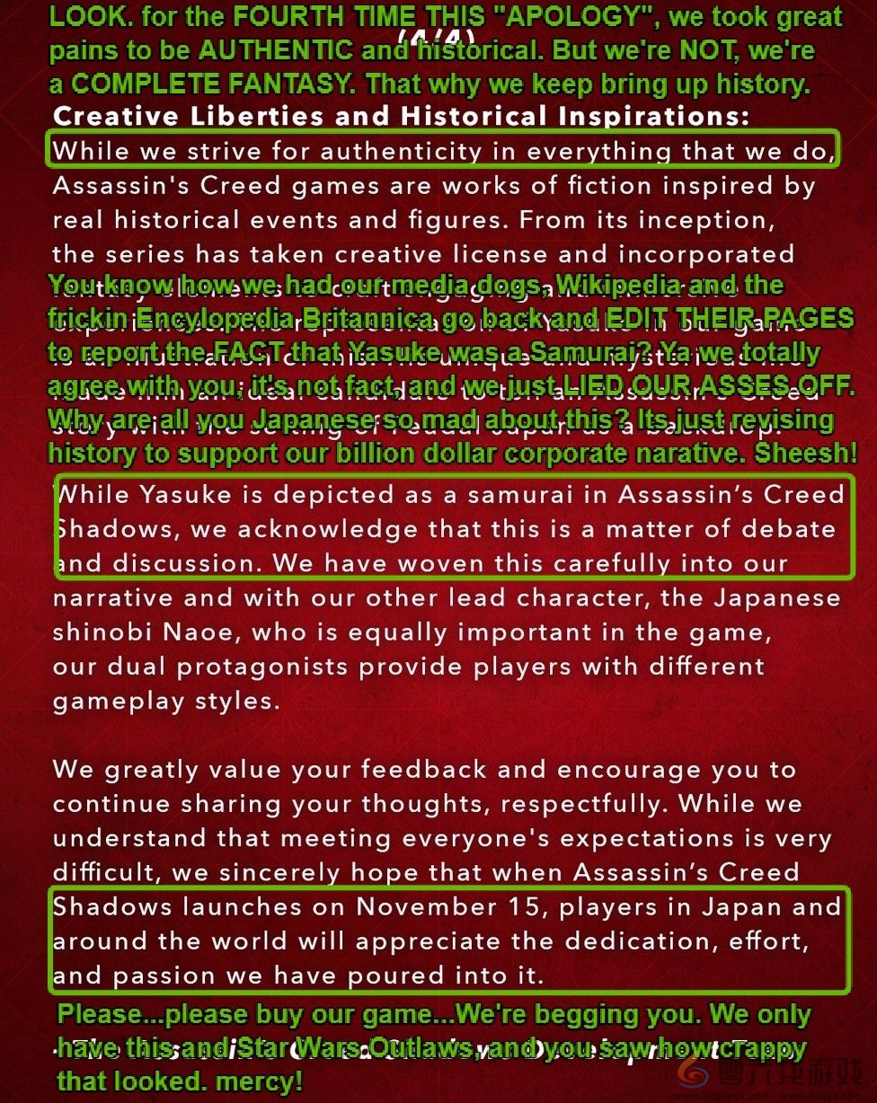 自相矛盾 育碧曾称《刺客信条》以准确展现历史而知名(图6) 自相矛盾 育碧曾称《刺客信条》以准确展现历史而知名(图6)