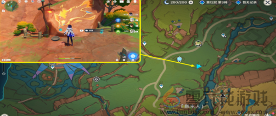 原神绘有涂鸦的裂石在哪(图3) 原神绘有涂鸦的裂石在哪(图3)