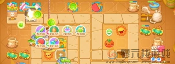 保卫萝卜4法老归来第55关通关攻略(图8) 保卫萝卜4法老归来第55关通关攻略(图8)