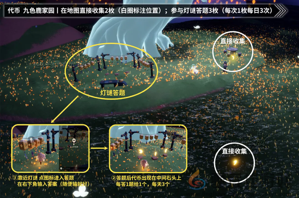 光遇秋宵节代币位置一览(图3) 光遇秋宵节代币位置一览(图3)