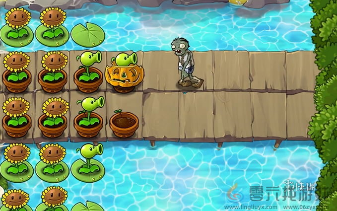 植物大战僵尸精华版冒险模式6-1怎么过(图4) 植物大战僵尸精华版冒险模式6-1怎么过(图4)