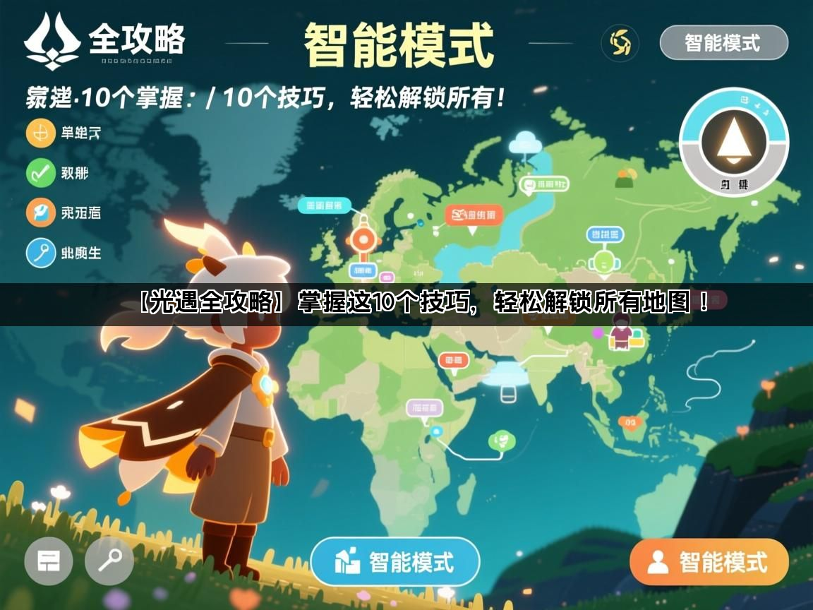 【光遇全攻略】掌握这10个技巧，轻松解锁所有地图！(图1)