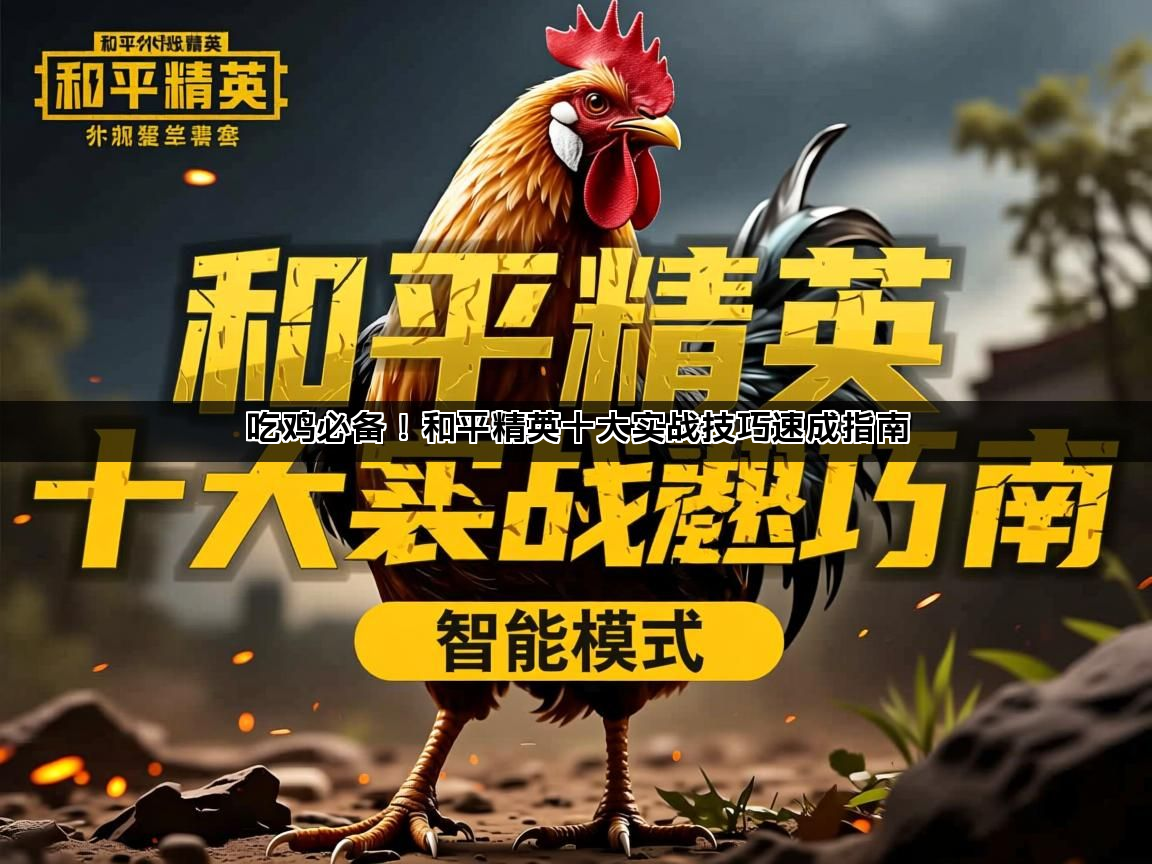 吃鸡必备！和平精英十大实战技巧速成指南(图1)